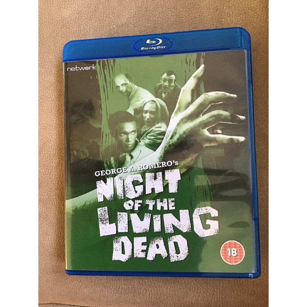 Night of the Living Dead (Blu-ray Disc, 2009) Green Cover Rare